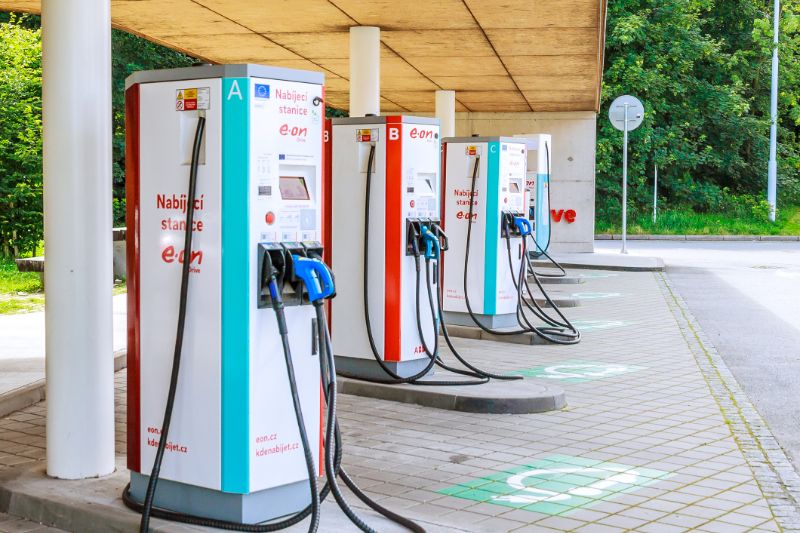 humpolec-czech-republic-9-july-2020-tesla-charging-stations-in-europe-electric-vehicle-charging-194956880-min