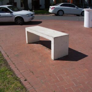 Bridge Seat Concrete Bench