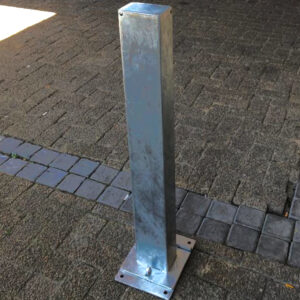 Rectangular 120 Steel Bollards
