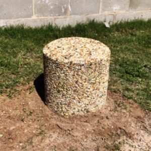 Round 400 Concrete Bollards