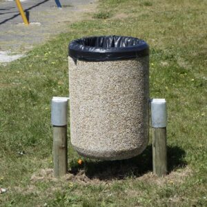 Round 500 Swing Concrete Bin